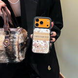 Christian Dior Inspired Luxury Phone Case for iPhone 14 to iPhone 17 Pro Max