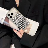 Christian Dior Inspired Luxury Phone Case for iPhone 14 to iPhone 17 Pro Max
