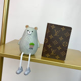Tunde Store Brown Louis Vuitton Monogram Passport Holder