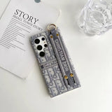 Tunde Store Christian Dior Designer Phone Case For Samsung with Hand strap