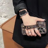 Tunde Store Classic Louis Vuitton iPhone Case With Handle | iPhone 12 to iPhone 15