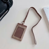 Tunde Store Coach Monogram Lanyard Cardholder â€“ Slim ID Badge Holder