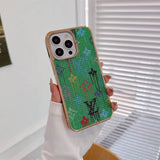 Tunde Store Colorful Louis Vuitton Phone Covers for iPhone 15 Pro Max