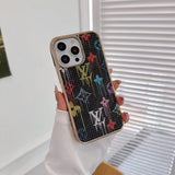 Tunde Store Colorful Louis Vuitton Phone Covers for iPhone 15 Pro Max