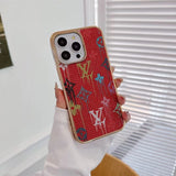 Tunde Store Colorful Louis Vuitton Phone Covers for iPhone 15 Pro Max