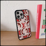 Tunde Store Red and Pink Louis Vuitton iPhone Cases - Perfect Fit for Various iPhone Models